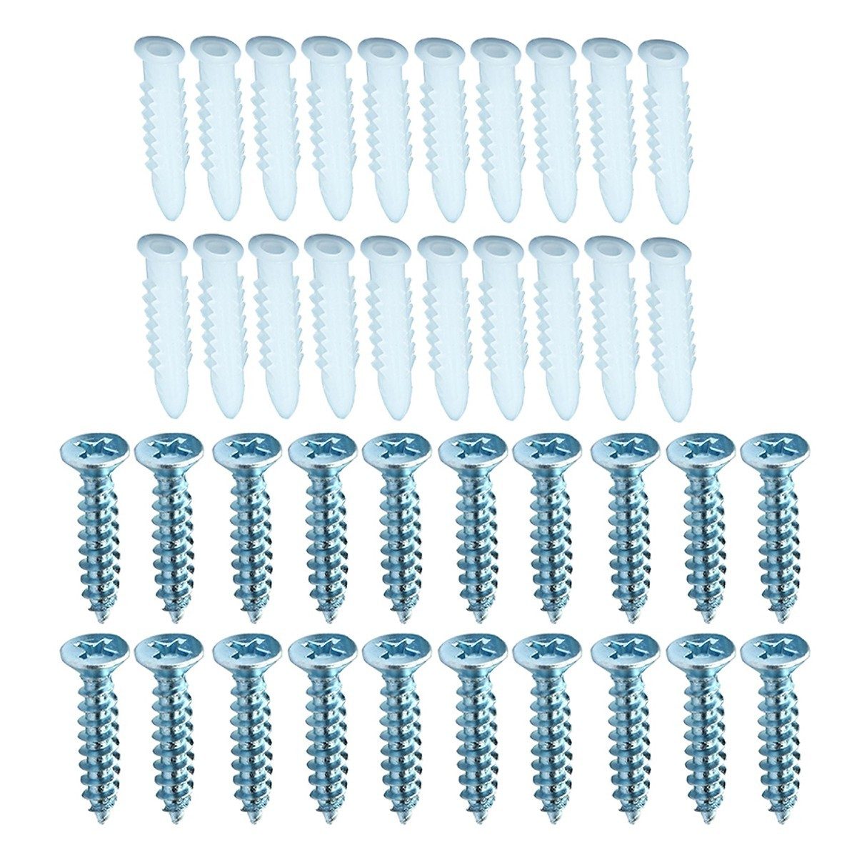 Tắc Kê Nhựa + 20 Vít